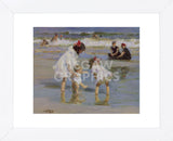 Children Playing at the Seashore (Framed) -  Edward Henry Potthast - McGaw Graphics