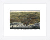 The City of Chicago, Illinois, 1874 (Framed) -  Parsons and Atwater - McGaw Graphics