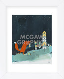 Mr. Fox is Inspired (Framed) -  Kristiana Pärn - McGaw Graphics