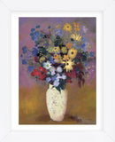 Vase of Flowers, 1914  (Framed) -  Odilon Redon - McGaw Graphics