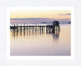 Old Wharf at Dawn  (Framed) -  Paul Rezendes - McGaw Graphics