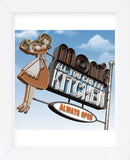Mom's All-You-Can-Eat Kitchen (Framed) -  Anthony Ross - McGaw Graphics