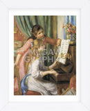 Two Young Girls at the Piano (Framed) -  Pierre-Auguste Renoir - McGaw Graphics