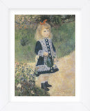 Girl with Watering Can  (Framed) -  Pierre-Auguste Renoir - McGaw Graphics