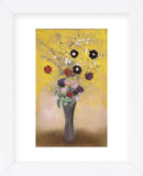 Vase of Flowers, 1916  (Framed) -  Odilon Redon - McGaw Graphics