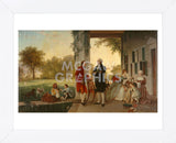 Washington and Lafayette at Mount Vernon, 1784, 1859 (Framed) -  Rossiter & Mignot - McGaw Graphics