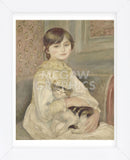 Julie Manet, 1887 (Framed) -  Pierre-Auguste Renoir - McGaw Graphics