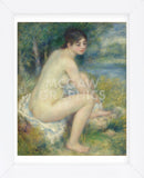 Nude in a Landscape, 1883 (Framed) -  Pierre-Auguste Renoir - McGaw Graphics