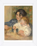 Gabrielle et Jean, 1895-1896 (Framed) -  Pierre-Auguste Renoir - McGaw Graphics