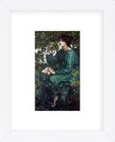 The Day Dream, 1880 (Framed) -  Dante Gabriel Rossetti - McGaw Graphics