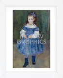 Girl with a Jump Rope (Portrait of Delphine Legrand), 1876 (Framed) -  Pierre-Auguste Renoir - McGaw Graphics