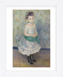 Portrait of Jeanne Durand-Ruel (Portrait de Mlle. J.), 1876 (Framed) -  Pierre-Auguste Renoir - McGaw Graphics