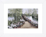 Bridge of Flowers  (Framed) -  Diane Romanello - McGaw Graphics