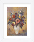 Vase of Flowers, 1912  (Framed) -  Odilon Redon - McGaw Graphics