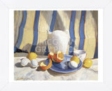 Pitcher with Eggs and Oranges (Framed) -  Tony Saladino - McGaw Graphics