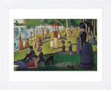 Sunday Afternoon on the Island of Grand Jatte 1864-6  (Framed) -  Georges Seurat - McGaw Graphics