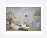 Bathers at Asnieres  (Framed) -  Georges Seurat - McGaw Graphics