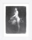Nude, 1881-2  (Framed) -  Georges Seurat - McGaw Graphics