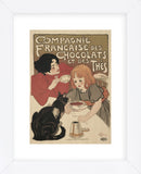 Compagnie Francaise des Chocolats  (Framed) -  Theophile-Alexandre Steinlen - McGaw Graphics