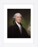 Portrait of George Washington, 1795 (Framed) -  Gilbert Stuart - McGaw Graphics