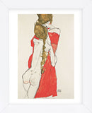 Mother and Daughter (Framed) -  Egon Schiele - McGaw Graphics