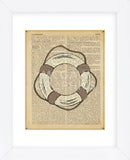 Nautical Series - Life Preserver (Framed) -  Sparx Studio - McGaw Graphics