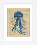 Vintage Jellyfish (Framed) -  Sparx Studio - McGaw Graphics