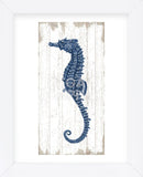 Seahorse in Blue II (Framed) -  Sparx Studio - McGaw Graphics