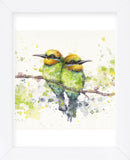 Family (Rainbow Bee Eaters) (Framed) -  Sillier than Sally - McGaw Graphics