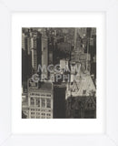 New York, Temple Court, distant view, Negative date: 1920 (Framed) -  Charles Sheeler - McGaw Graphics