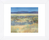 Summer Fields with Mountains (Framed) -  Jeannie Sellmer - McGaw Graphics