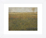 La Luzerne, Saint-Denis, 1885 (Framed) -  Georges Seurat - McGaw Graphics