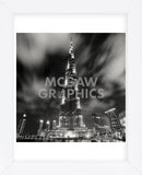 Burj Kahlifa at Night, Study 1, Dubai, UAE (Framed) -  Marcin Stawiarz - McGaw Graphics