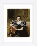 Elizabeth Winthrop Chanler (Mrs. John Jay Chapman), 1893 (Framed) -  John Singer Sargent - McGaw Graphics