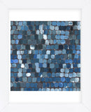 Cobalt Cobbles (Framed) -  Stacey Wolf - McGaw Graphics