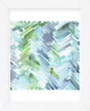 Teal Mountain (Framed) -  Stacey Wolf - McGaw Graphics