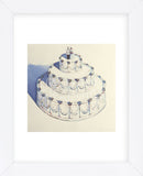 Wedding Cake, 1962  (Framed) -  Wayne Thiebaud - McGaw Graphics