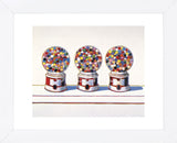 Three Machines, 1963  (Framed) -  Wayne Thiebaud - McGaw Graphics