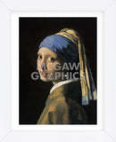 Girl with a Pearl Earring  (Framed) -  Jan Vermeer - McGaw Graphics