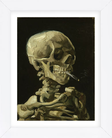 skeleton cigarette van gogh What is the significance of Gogh's "Skull of a Skeleton"? Head of a Skeleton with