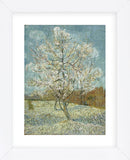 The Pink Peach Tree, 1888 (Framed) -  Vincent van Gogh - McGaw Graphics