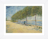 Road Along the Seine near Asnieres, 1887 (Framed) -  Vincent van Gogh - McGaw Graphics