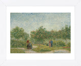 Garden with Courting Couples: Square Saint-Pierre, 1887 (Framed) -  Vincent van Gogh - McGaw Graphics