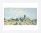 Montmartre: Windmills and Allotments, 1887 (Framed) -  Vincent van Gogh - McGaw Graphics