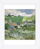View of Auvers, 1890 (Framed) -  Vincent van Gogh - McGaw Graphics