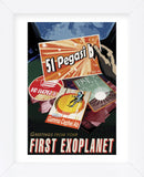 First Exoplanet (Framed) -  Vintage Reproduction - McGaw Graphics