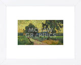 Landscape at Twilight, 1890 (Framed) -  Vincent van Gogh - McGaw Graphics