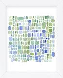 Series Sea Glass No. II (Framed) -  Louise van Terheijden - McGaw Graphics