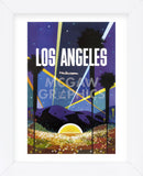 Los Angeles (Framed) -  Vintage Poster - McGaw Graphics