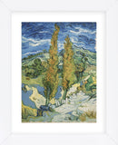 The Poplars at Saint-Rémy, 1889  (Framed) -  Vincent van Gogh - McGaw Graphics